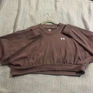 Under Armour crop lightweight sweat shirt